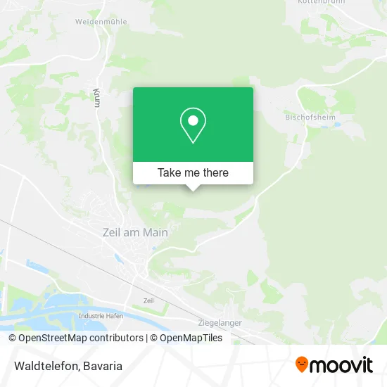 Карта Waldtelefon