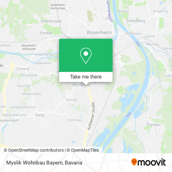 Карта Myslik Wohnbau Bayern