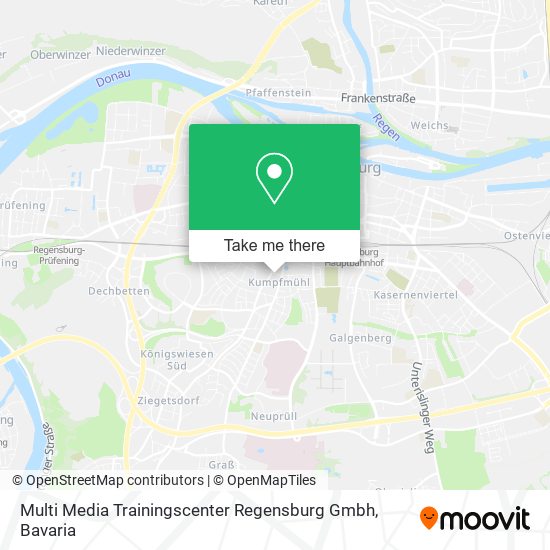Multi Media Trainingscenter  Regensburg Gmbh map
