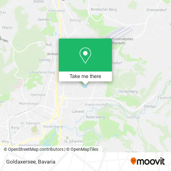 Карта Goldaxersee