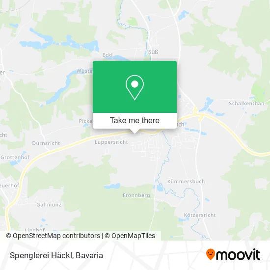 Карта Spenglerei Häckl