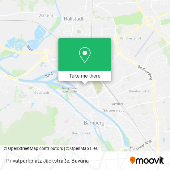 Карта Privatparkplatz Jäckstraße