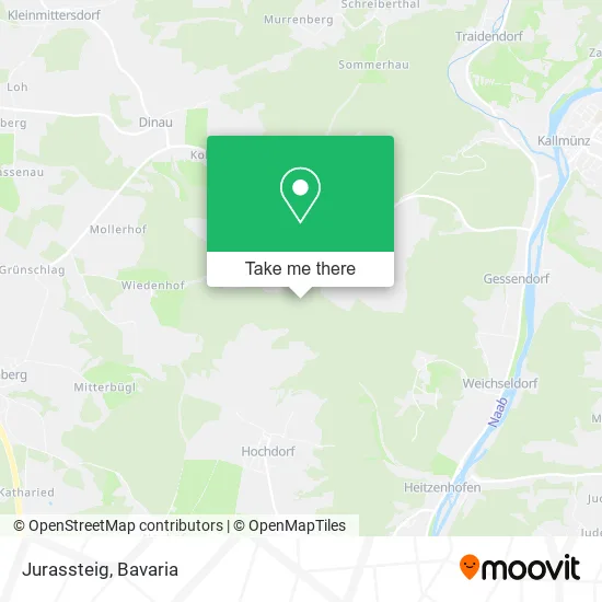 Карта Jurassteig