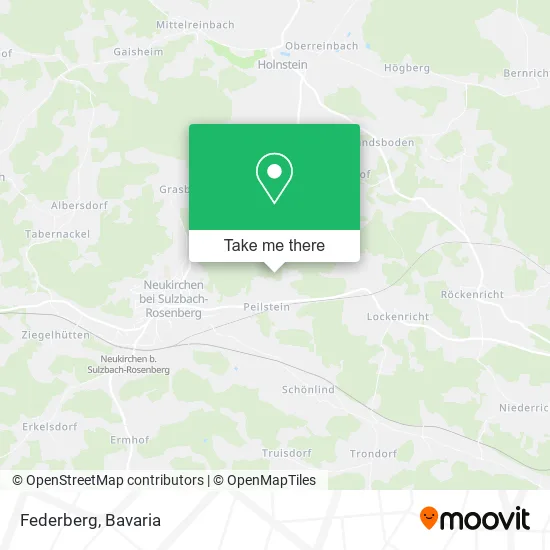 Карта Federberg