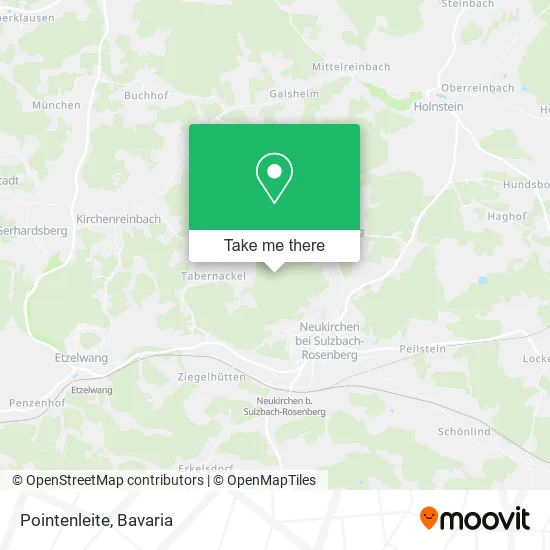 Карта Pointenleite