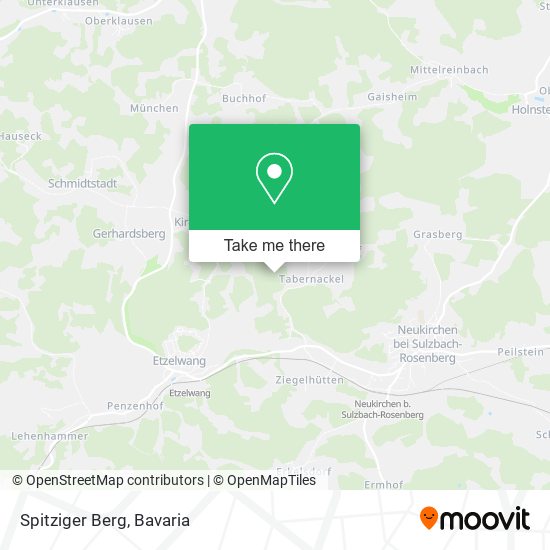 Карта Spitziger Berg