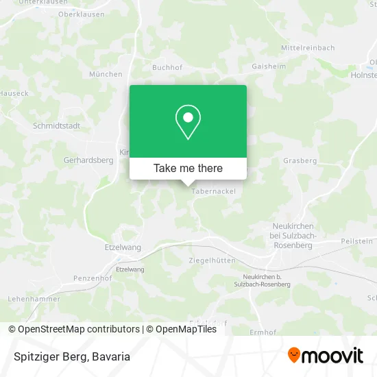 Карта Spitziger Berg