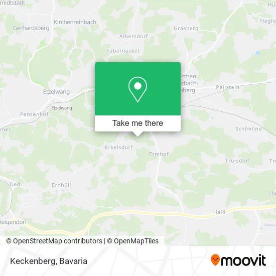 Карта Keckenberg