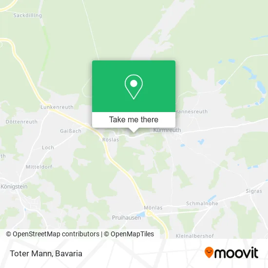 Карта Toter Mann