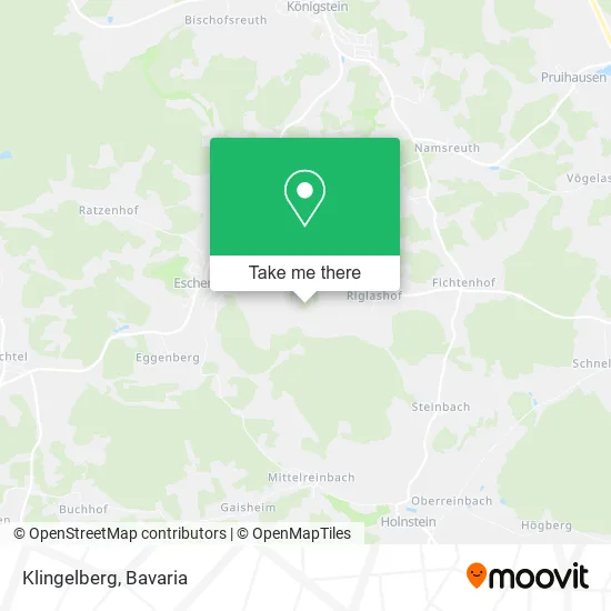 Карта Klingelberg