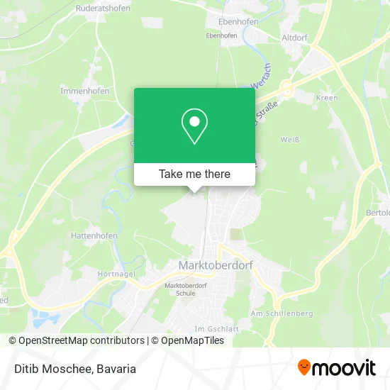 Карта Ditib Moschee