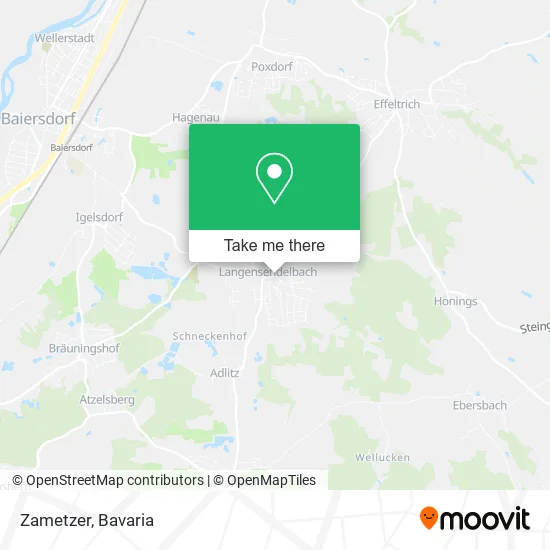 Карта Zametzer