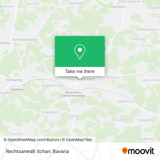 Карта Rechtsanwalt Scharr