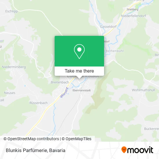 Карта Blunkis Parfümerie