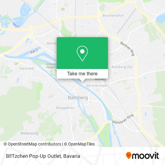 Bl!Tzchen Pop-Up Outlet map