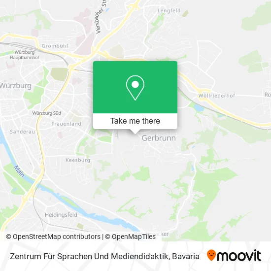 Карта Zentrum Für Sprachen Und Mediendidaktik
