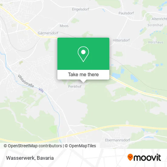 Карта Wasserwerk