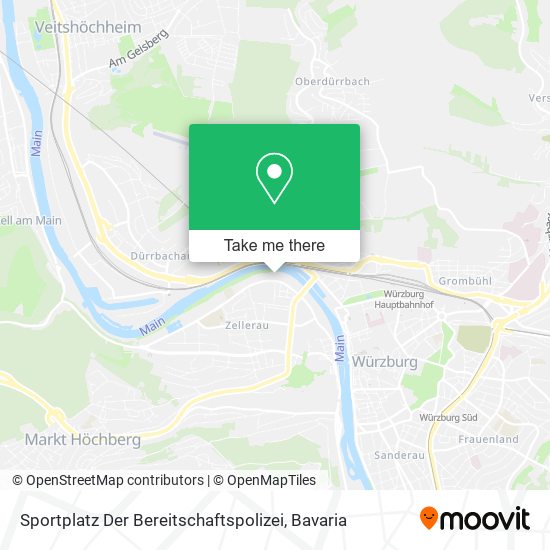 Sportplatz Der Bereitschaftspolizei map