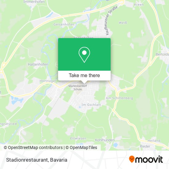 Stadionrestaurant map