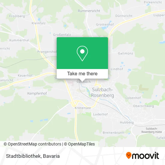 Карта Stadtbibliothek