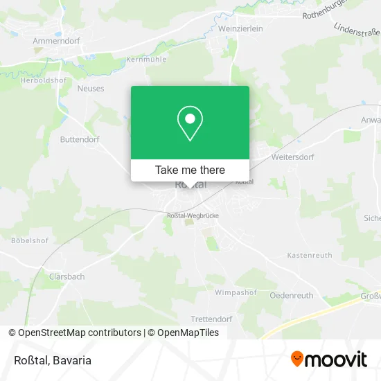 Карта Roßtal