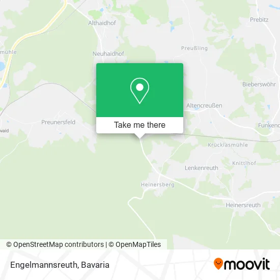 Карта Engelmannsreuth
