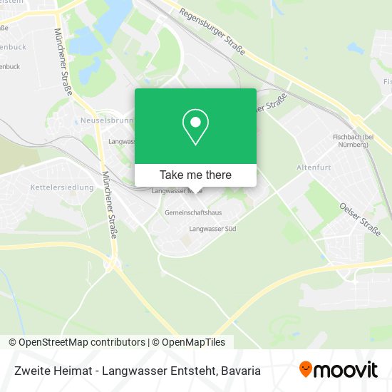 Карта Zweite Heimat - Langwasser Entsteht