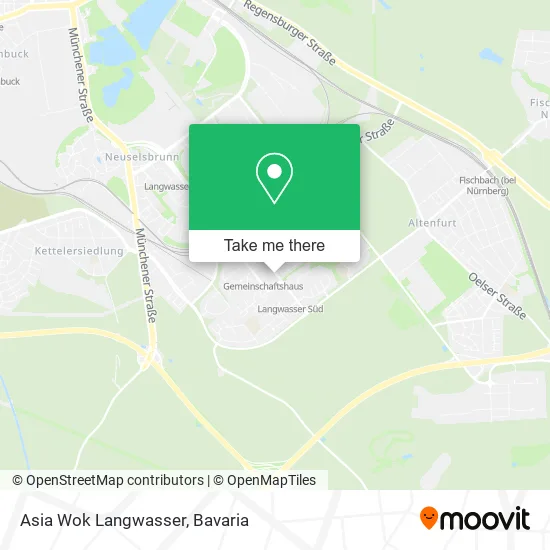 Карта Asia Wok Langwasser