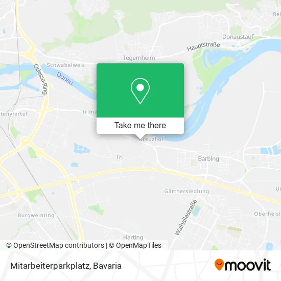 Карта Mitarbeiterparkplatz