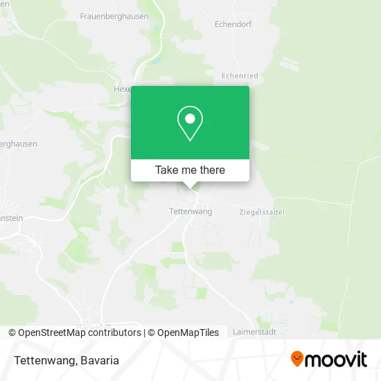 Карта Tettenwang