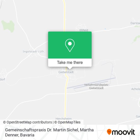 Gemeinschaftspraxis Dr. Martin Sichel, Martha Denner map