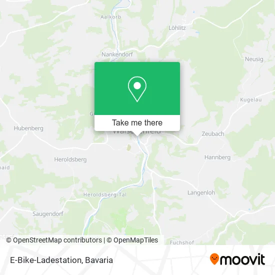 Карта E-Bike-Ladestation