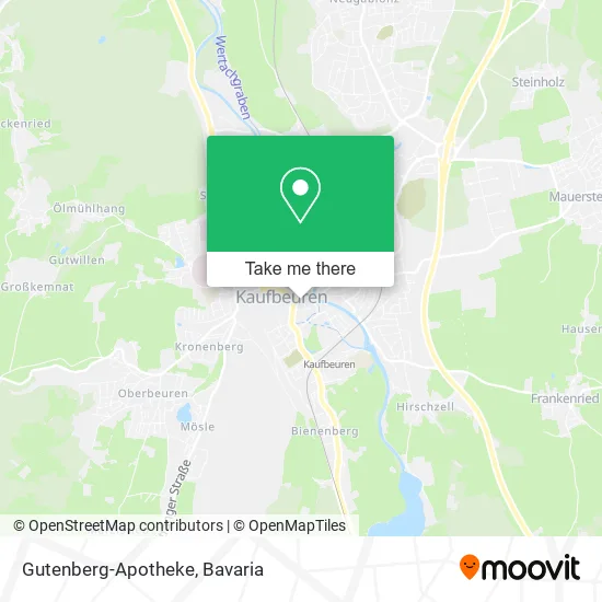 Карта Gutenberg-Apotheke