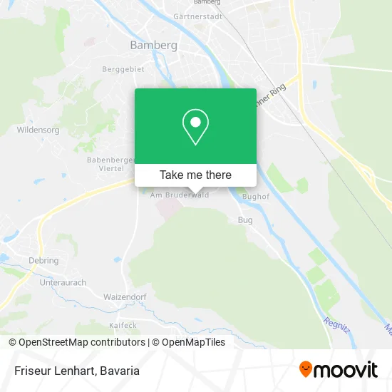 Карта Friseur Lenhart