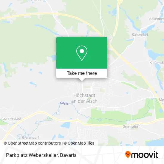Карта Parkplatz Weberskeller