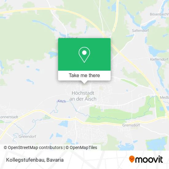 Карта Kollegstufenbau