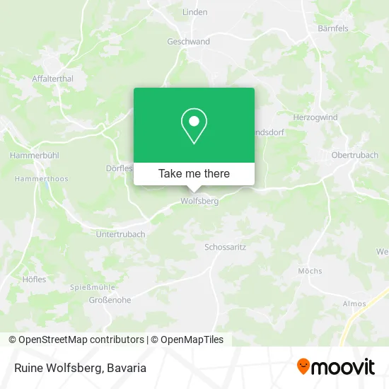 Карта Ruine Wolfsberg