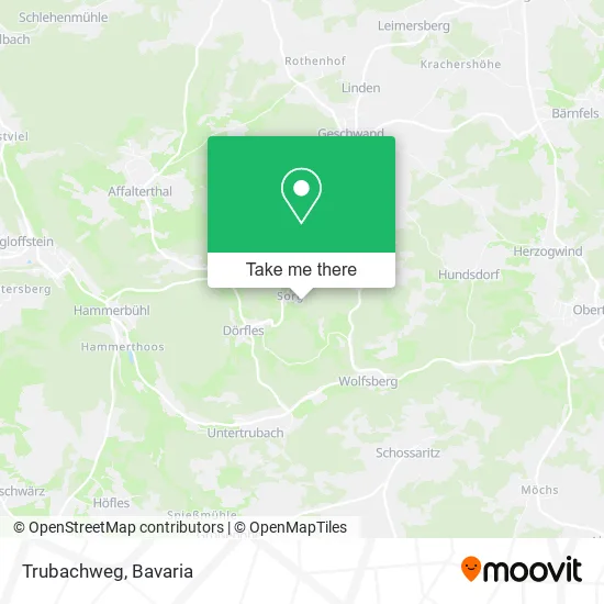Карта Trubachweg