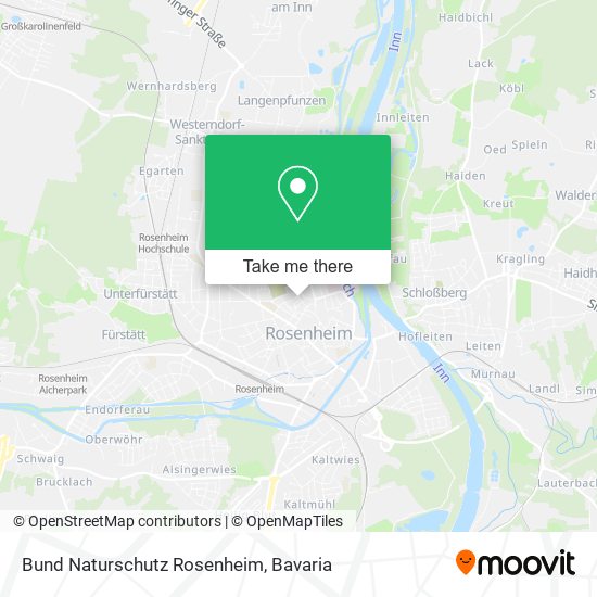 Bund Naturschutz Rosenheim map