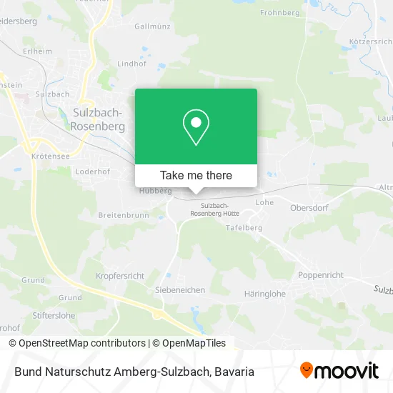 Карта Bund Naturschutz Amberg-Sulzbach