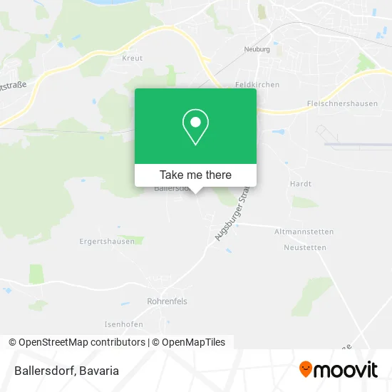 Карта Ballersdorf