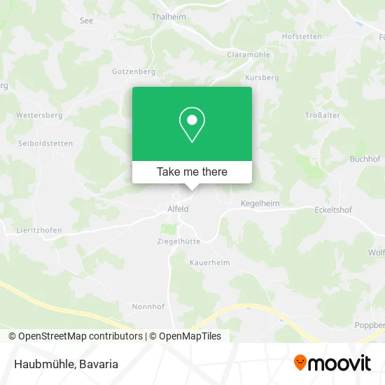 Карта Haubmühle