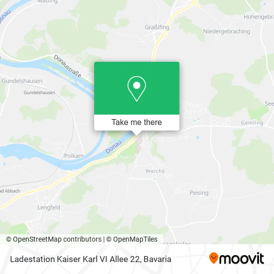 Карта Ladestation Kaiser Karl VI Allee 22