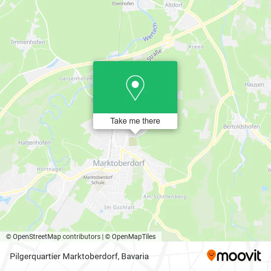 Карта Pilgerquartier Marktoberdorf