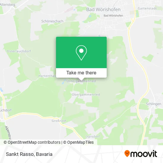 Карта Sankt Rasso