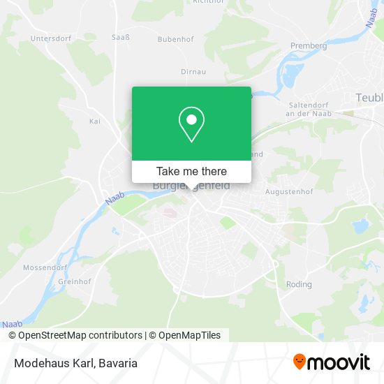 Карта Modehaus Karl