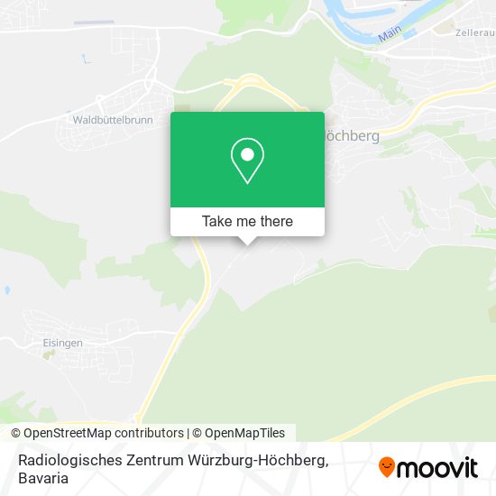 Radiologisches Zentrum Würzburg-Höchberg map