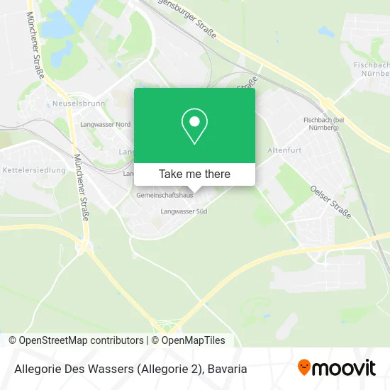 Карта Allegorie Des Wassers (Allegorie 2)