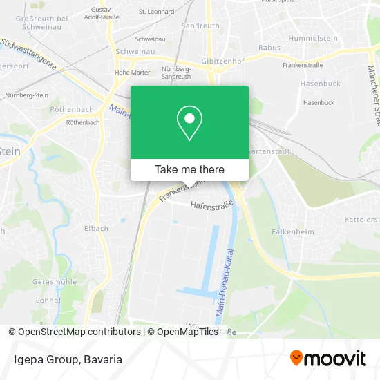 Карта Igepa Group