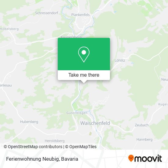 Ferienwohnung Neubig map